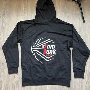 Independent Trading Co Slam Dunk men's large‎ black hoodie sweatshirt